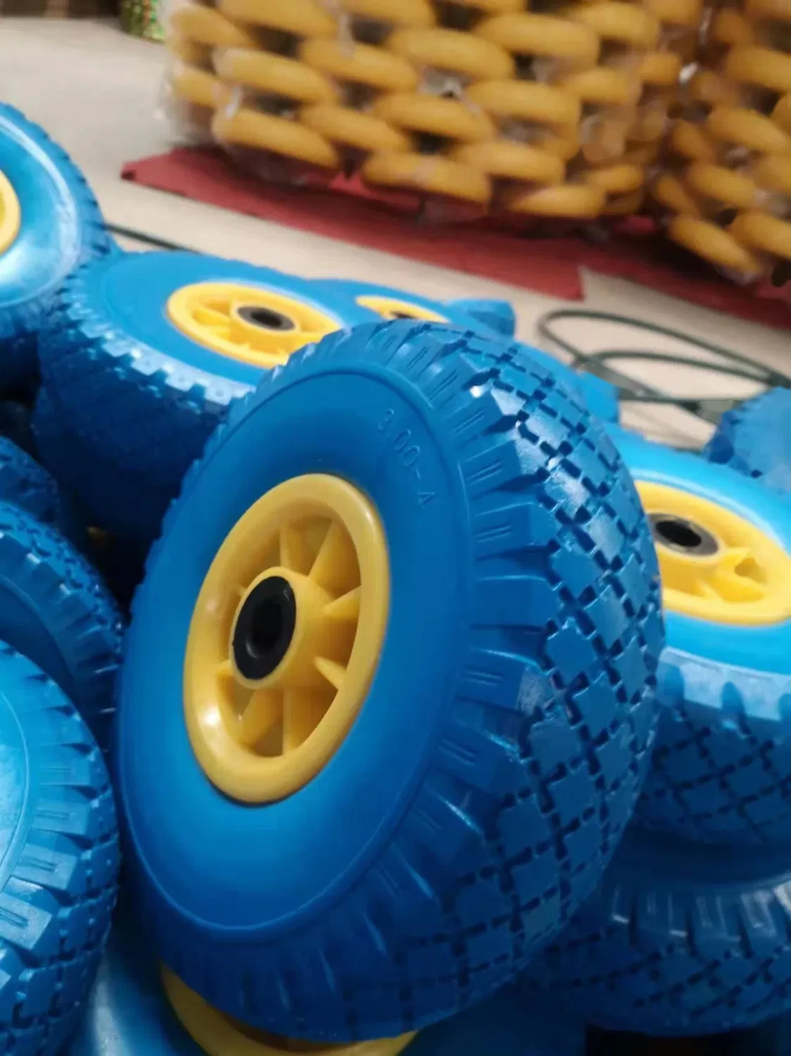 300-4 PU Foam Trolley Wheel - View 1